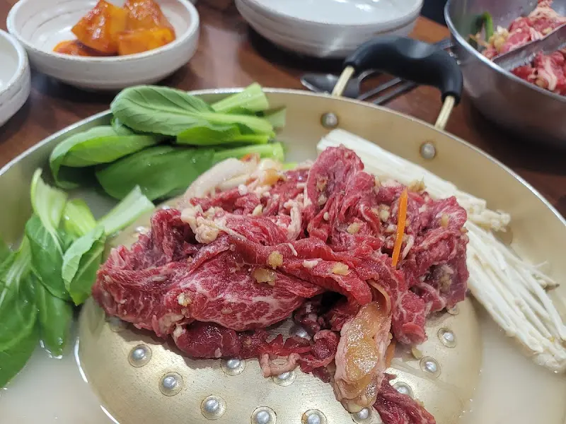 불고기 버섯전골 재료