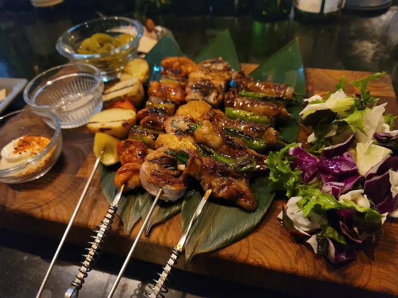 다양한 꼬치 구이