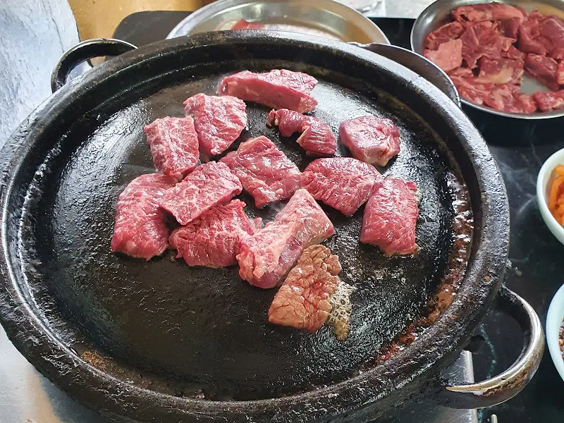 불판 위의 토시살