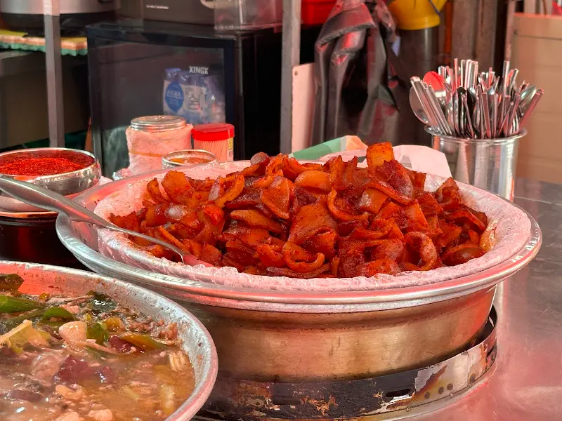 푸짐한 양의 선지