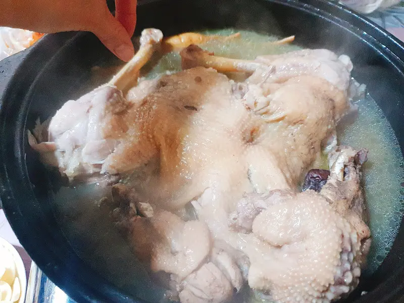 오리탕 조리 전