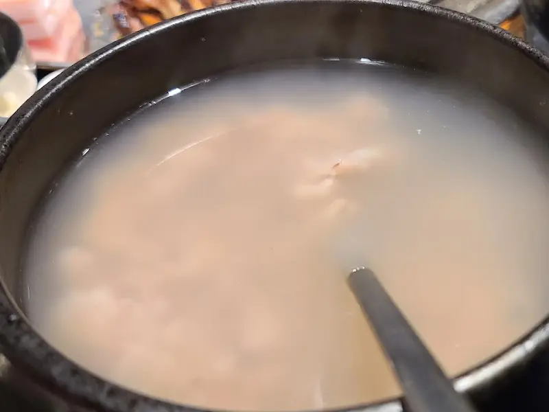 차돌 된장찌개의 깊은 맛