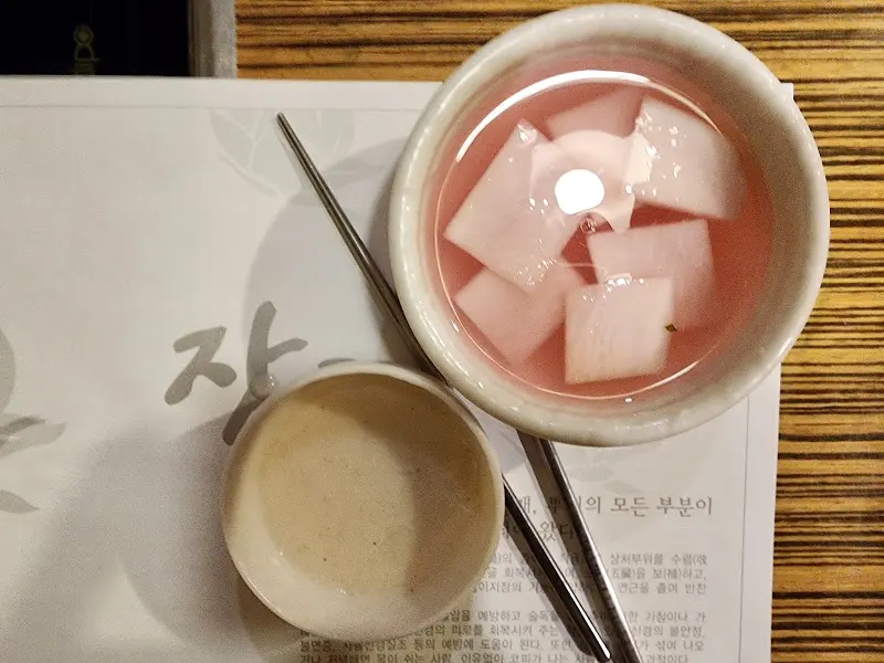 장금이 식당 내부