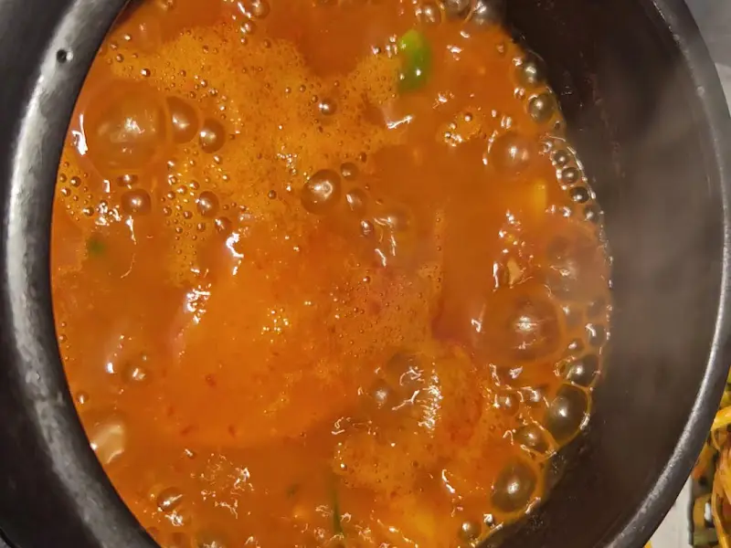 전라도 고추장찌개