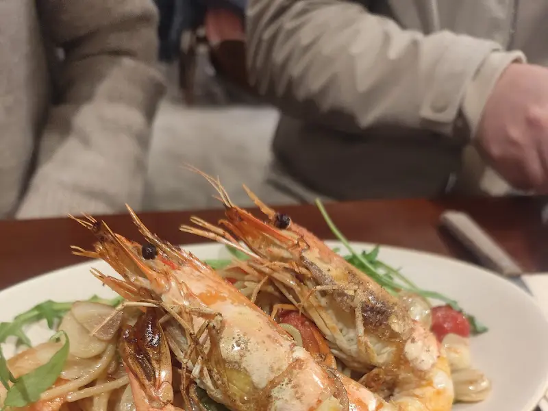 쉬림프 알리오 올리오