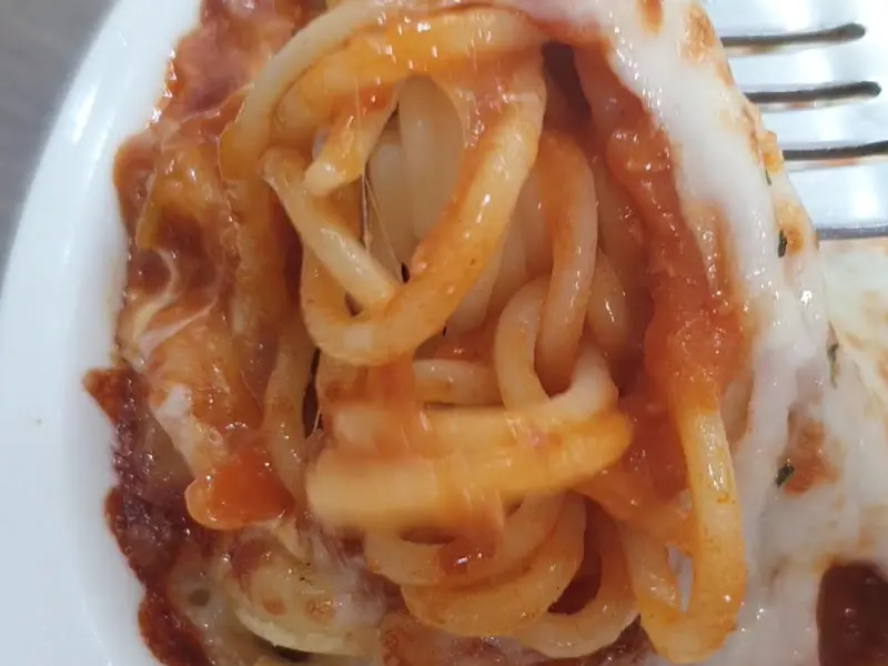 오븐 치즈 스파게티