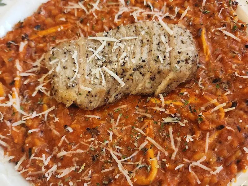 산촌 스테이크 확대 사진