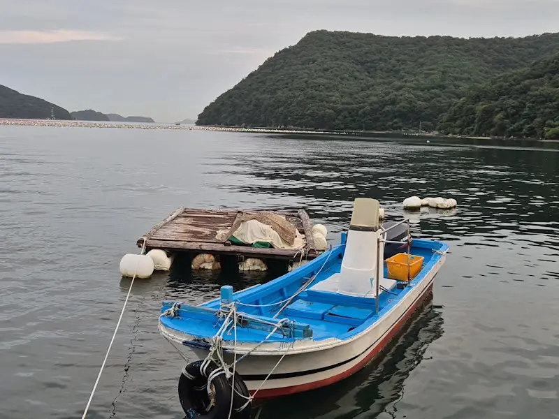 잔잔한 바다 풍경