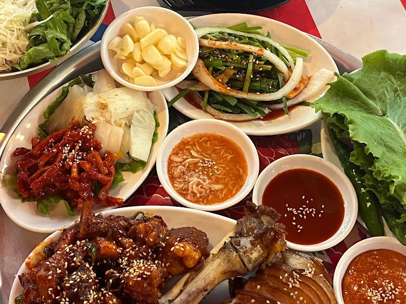 싱싱한 쌈 채소