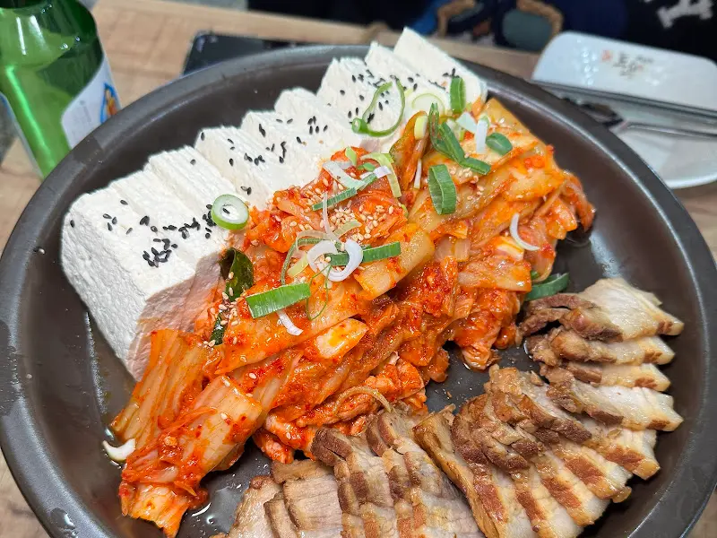 두부 삼합