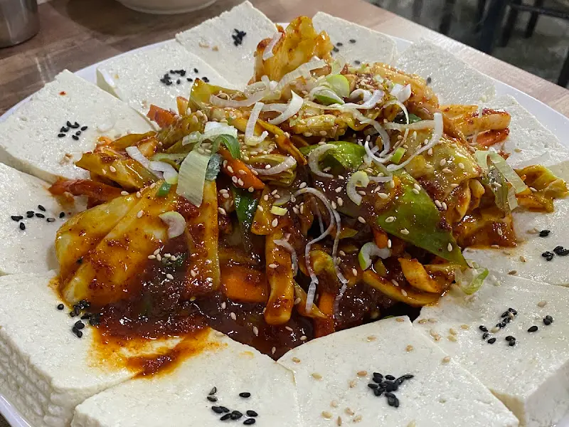 푸짐한 두부 한 상
