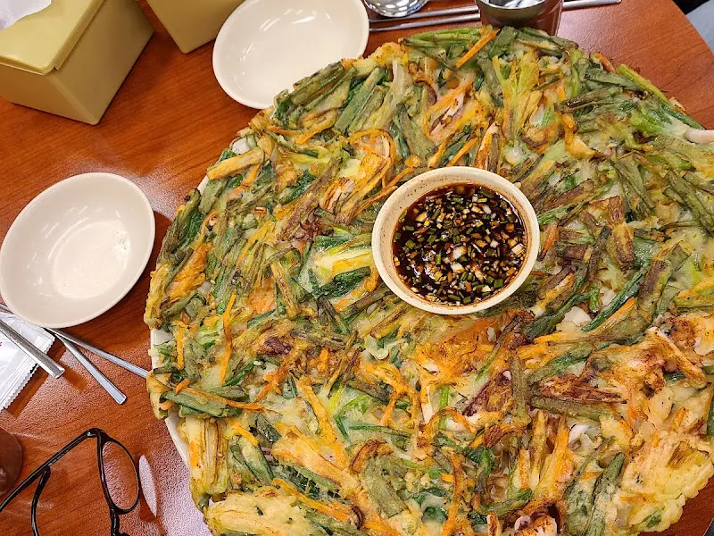 압도적인 크기의 해물파전