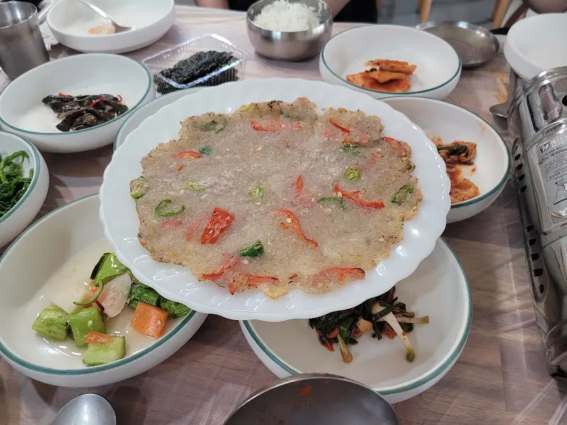 환상적인 맛의 감자전