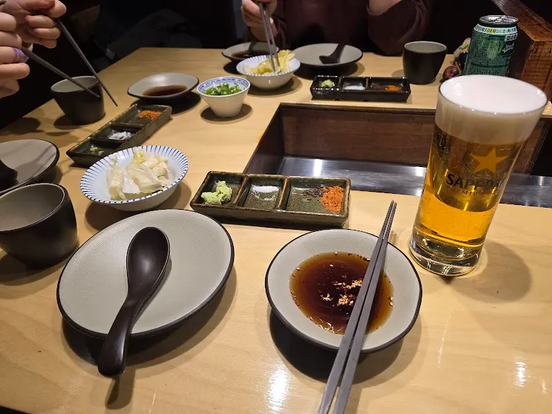 다양한 소스와 곁들임