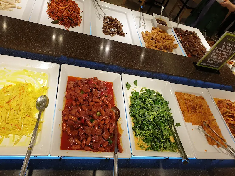 다양한 한식 메뉴