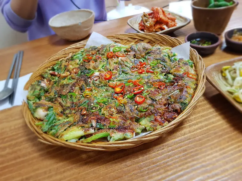 해밀의 또 다른 대표 메뉴, 파전