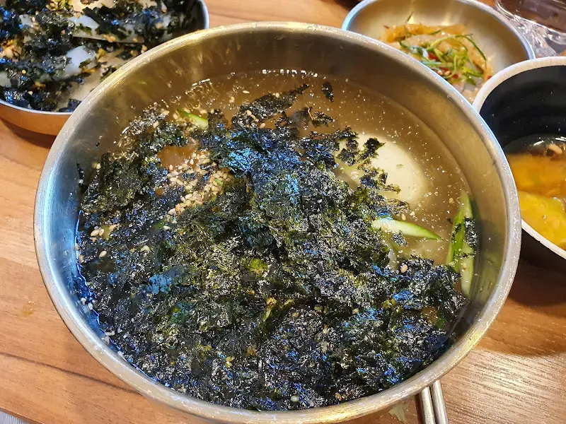 후식 막국수