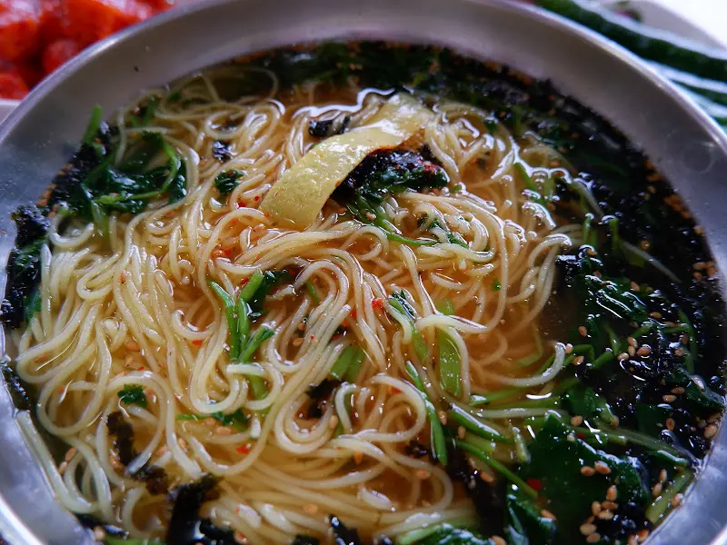 보기만 해도 군침이 도는 국수