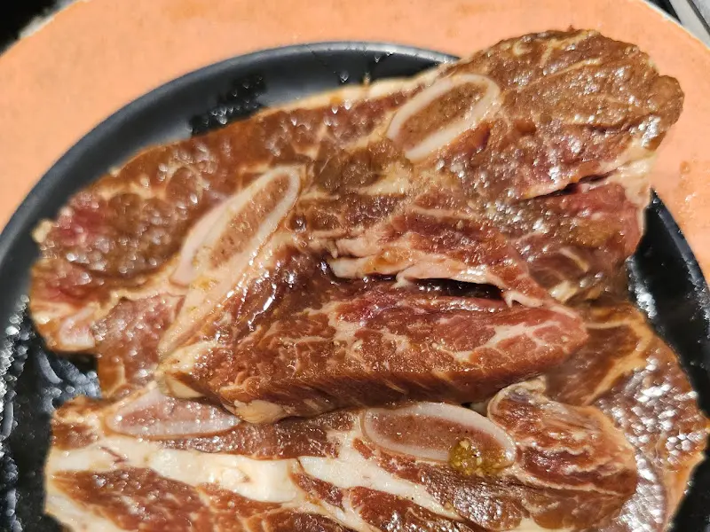 LA갈비 근접샷