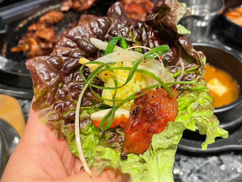 쌈에 싸먹는 LA갈비