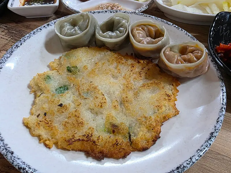 겉바속촉 감자전