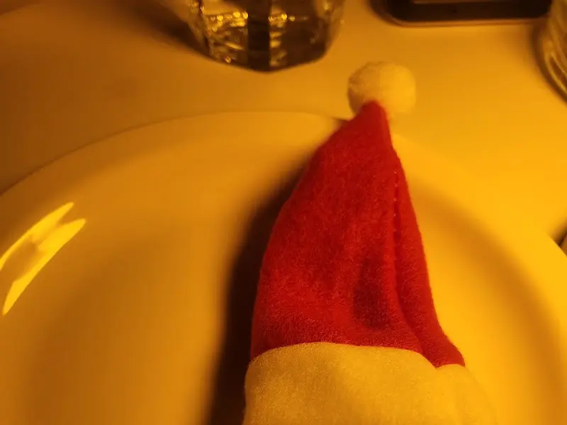 산타 모자 장식