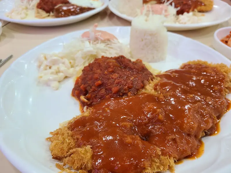 돈스파 돈까스 단체 사진