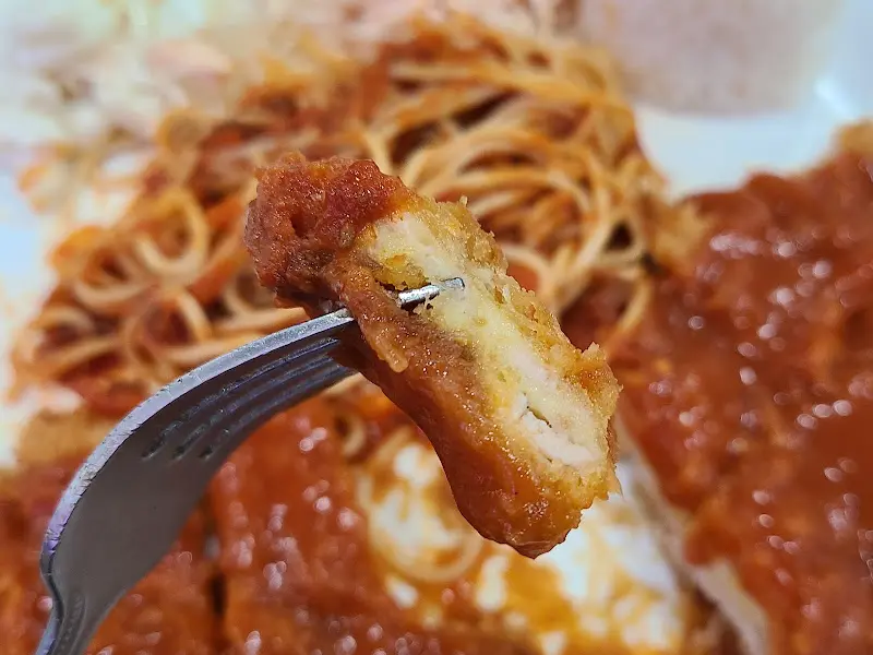 돈스파 돈까스 단면