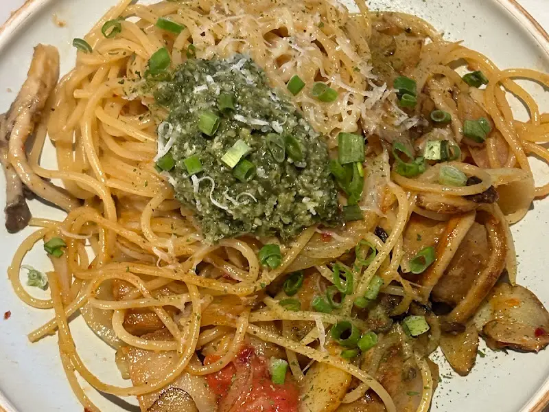 항정살 명이 오일 파스타