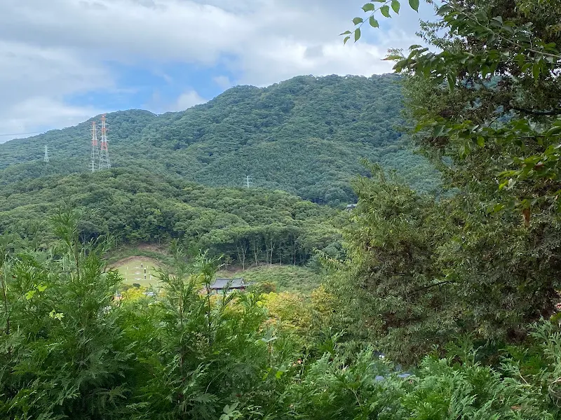 만우정에서 바라본 풍경