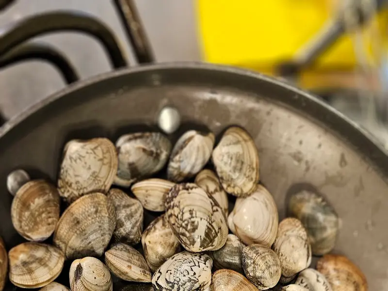 싱싱한 미나리와 삼겹살의 만남