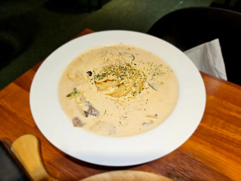 해물 크림 리조또