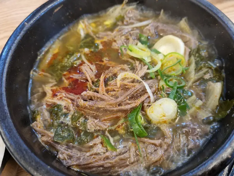 얼큰선지해장국 건더기