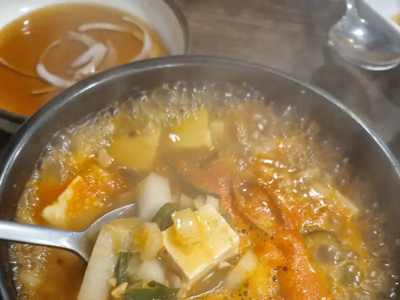 구수한 된장찌개