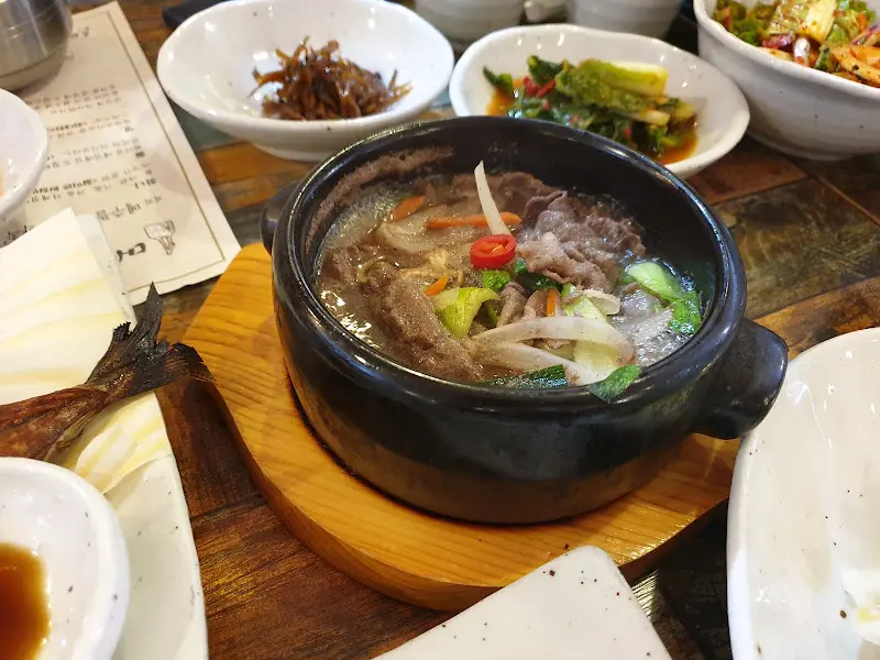 오징어 쌈 메뉴