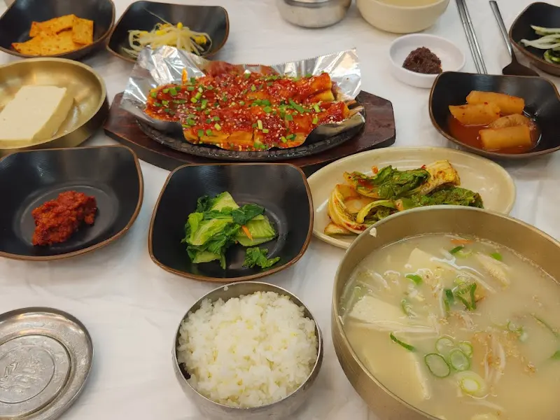 황태구이 정식 한상차림