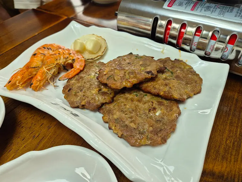 떡갈비와 곁들임