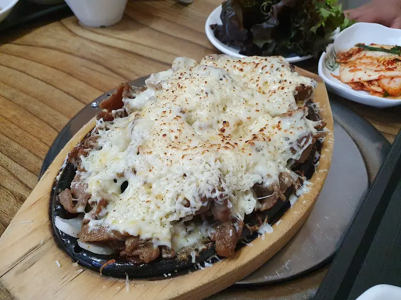 눈꽃 치즈 석쇠불고기