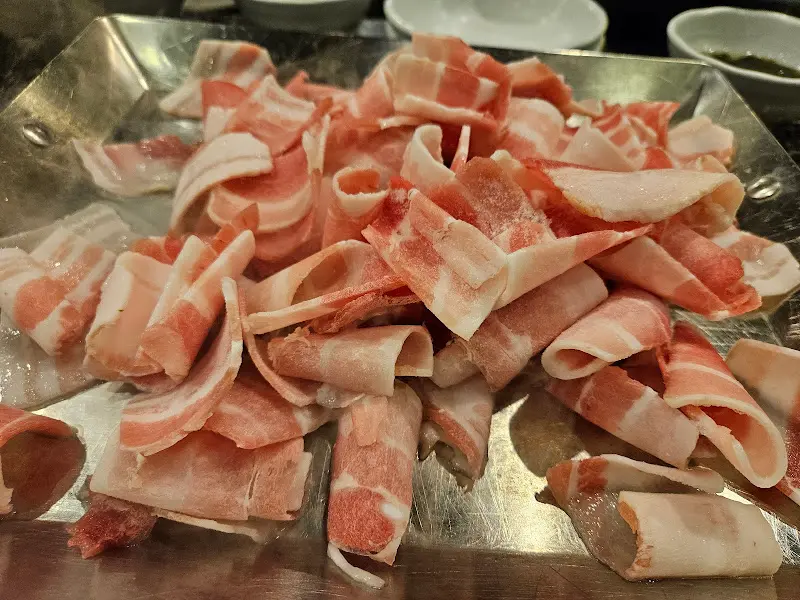 파삼겹 철판 구이