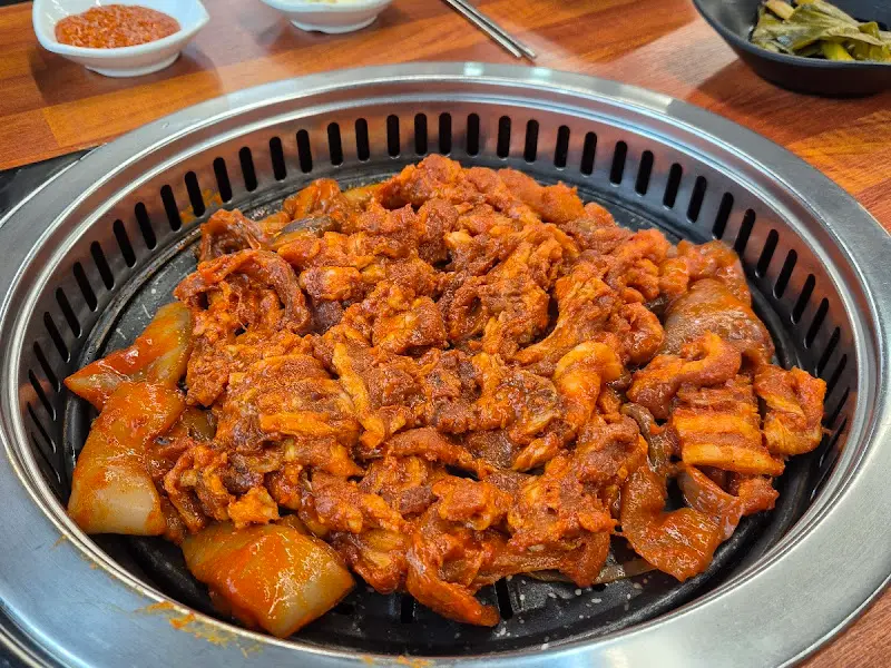 오삼불고기 근접샷