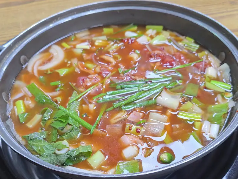고령촌돼지찌개의 돼지찌개