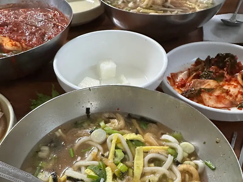 기본으로 제공되는 멸치 육수