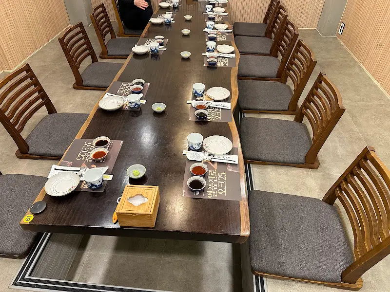 프라이빗 룸 내부 전경