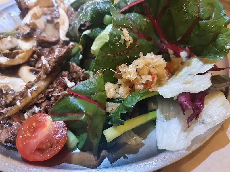 스테이크샐러드