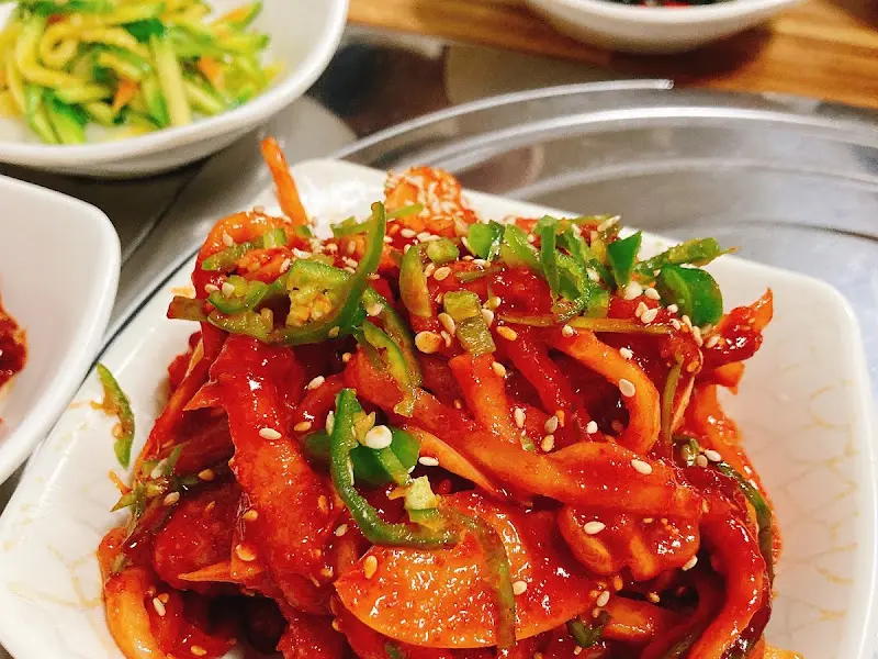 군침 도는 서대회무침 비빔밥