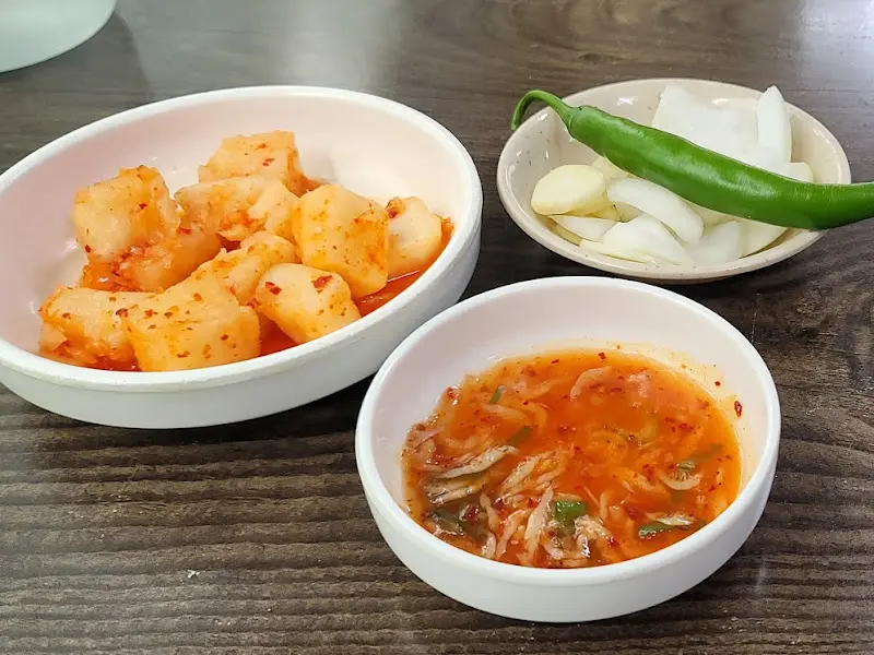 햇빛촌 기본 반찬