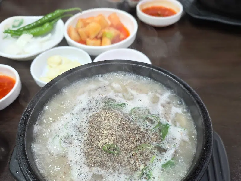 햇빛촌 순대국