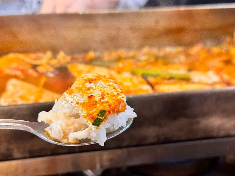 갈치조림과 밥의 환상적인 조합