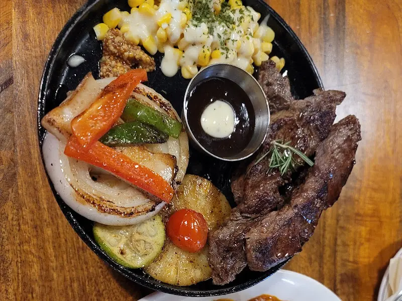 스테이크 근접샷