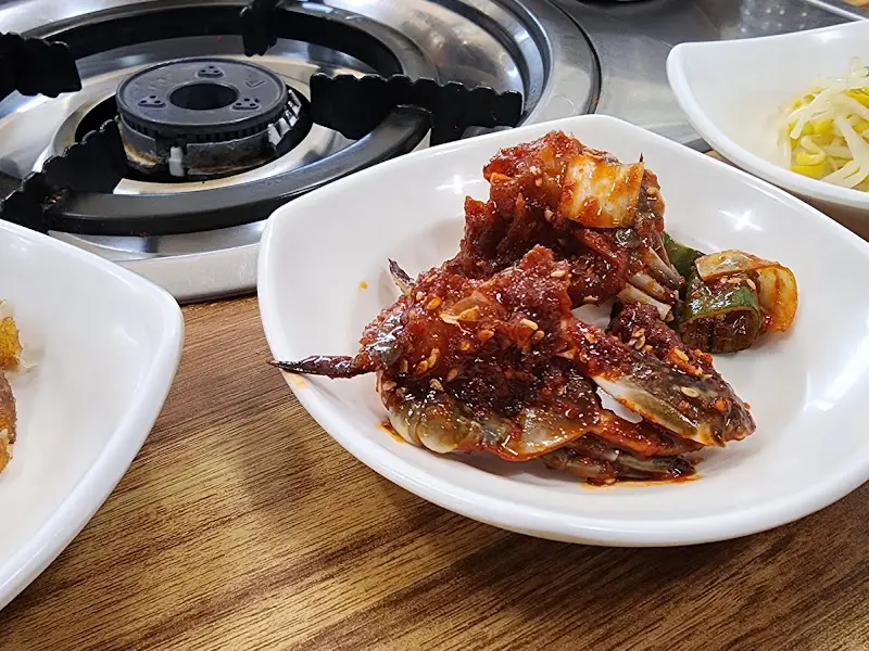 싱싱한 곁들임 음식